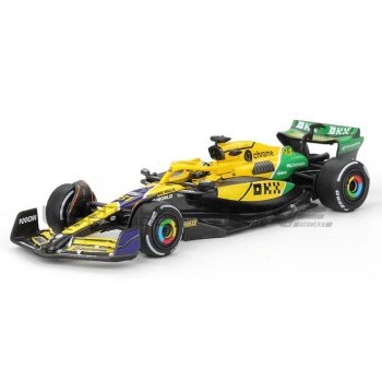 MINI GT 1/64 - MCLAREN MCL38 - 2nd Monaco GP 2024 (O. Piastri)