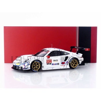 IXO 1/18 - PORSCHE 911 (991) RSR - Petit Le Mans 2018