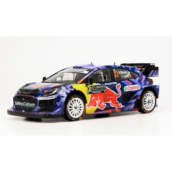 IXO 1/18 - FORD Puma Rally1 - Rallye Monte-Carlo 2025