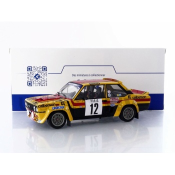 SOLIDO 1/18 - FIAT 131 Abarth - Rallye Monte-Carlo 1980