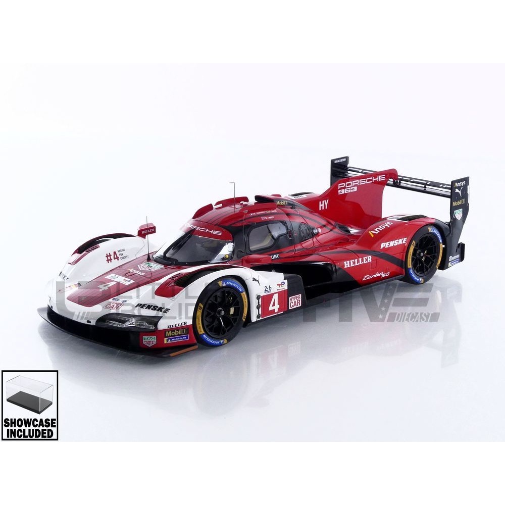 18S641 – SPARK 1/18 - PORSCHE 963 - 24h Le Mans 2024 - Little Bolide