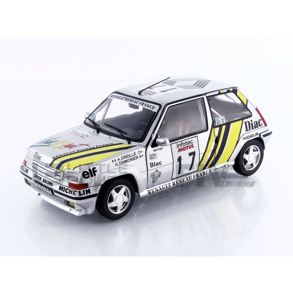 Miniature Renault Supercinq GT Turbo Ph II 1989 1/18 NOREV 185206 NOREV 185206 : Aux Modèles Réduits votre spécialiste depuis plus de 40 ans en magasin