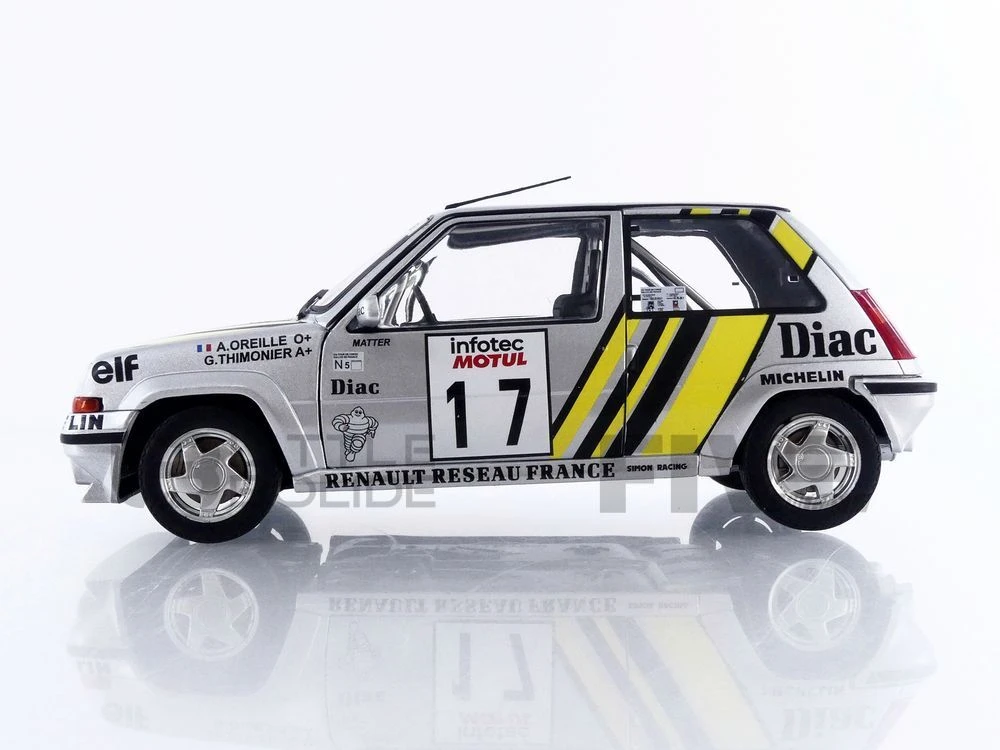 SOLIDO 1810003 Renault 5 GT Turbo MK2, Vehículos a escala - Escala 1:18