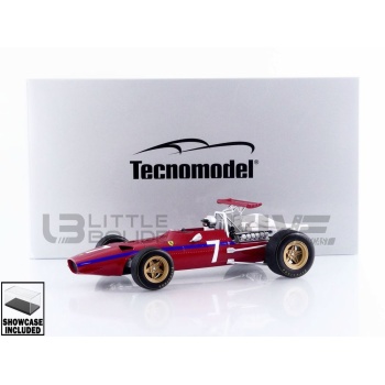 TECNOMODEL MYTHOS 1/18 - FERRARI 312 F1/68 - Watkins Glen GP 1968 (D. Bell)
