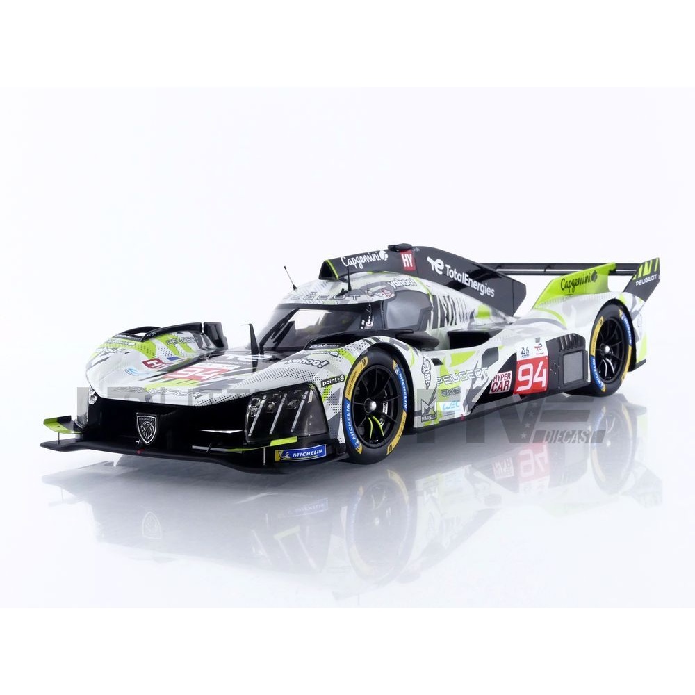 18S1064 – SPARK 1/18 - PEUGEOT 9X8 - 24h Le Mans 2025 - Little Bolide