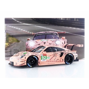 IXO 1/12 - PORSCHE 911 (991) RSR - Winner LMGTE Pro Le Mans 2018