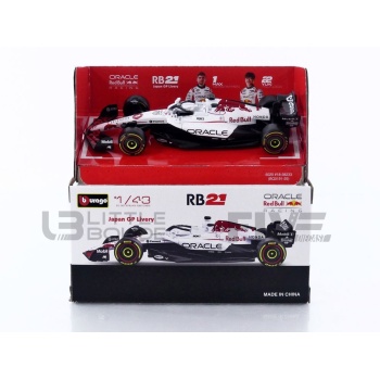 BBURAGO 1/43 - RED BULL RB21 - Winner Japan GP 2025 (M. Verstappen)