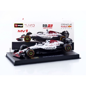 BBURAGO 1/43 - RED BULL RB21 - Winner Japan GP 2025 (M. Verstappen)