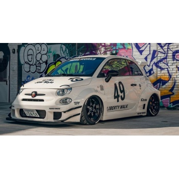 SOLIDO 1/18 - FIAT 500 Abarth Liberty Walk Body Kit - 2025