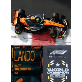 SPARK 1/12 - MCLAREN MCL39 - World Champion 3rd Abu Dhabi GP 2025 (L. Norris)