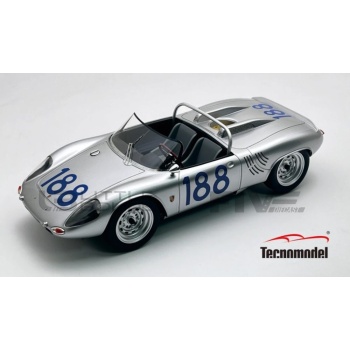 TECNOMODEL MYTHOS 1/18 - PORSCHE 718 WRS - Targa Florio 1964