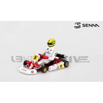 MINI GT 1/64 - KARTING Ayrton Senna Formula K Masters Paris-Bercy - 1993