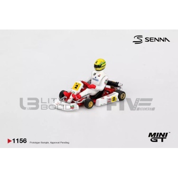 MINI GT 1/64 - KARTING Ayrton Senna Formula K Masters Paris-Bercy - 1993