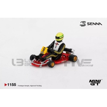 MINI GT 1/64 - KARTING Ayrton Senna Formula K World Championship - 1981