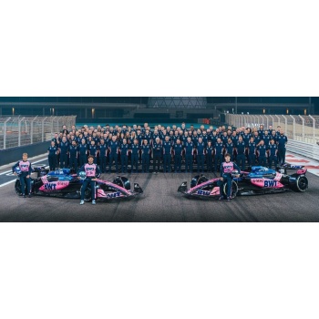 SPARK 1/64 - ALPINE A525 Set x2 Cars - GP Abu Dhabi 2025 (P. Gasly - F. Colapinto)