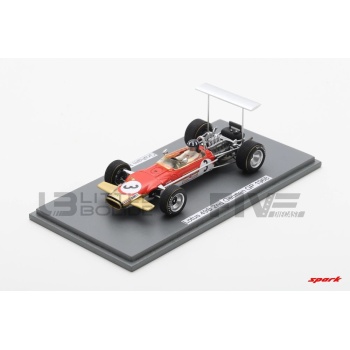 SPARK 1/43 - LOTUS 49B - 2nd German GP 1968 (G. Hill)