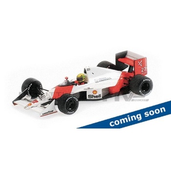 MINICHAMPS 1/18 - MCLAREN Honda MP4/5B Dirty Version - World Champion 1990 (A. Senna)