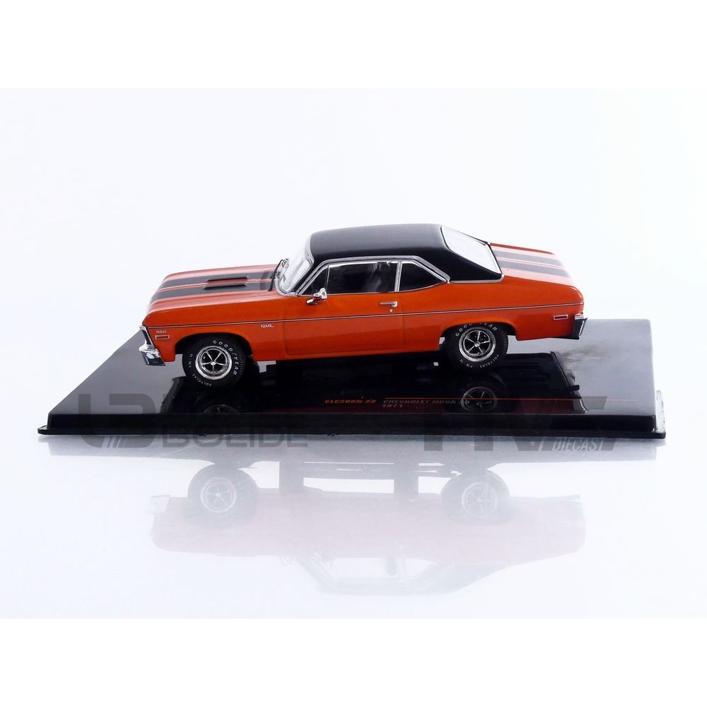 CLC596N – IXO 1/43 - CHEVROLET Nova SS - 1971 - Little Bolide