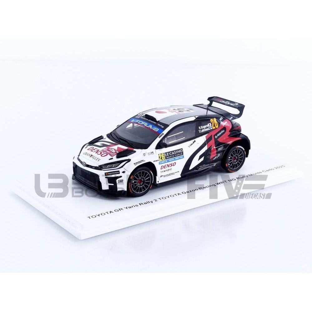 S6899 – SPARK 1/43 - TOYOTA GR Yaris Rally2 - Rallye Monte-Carlo