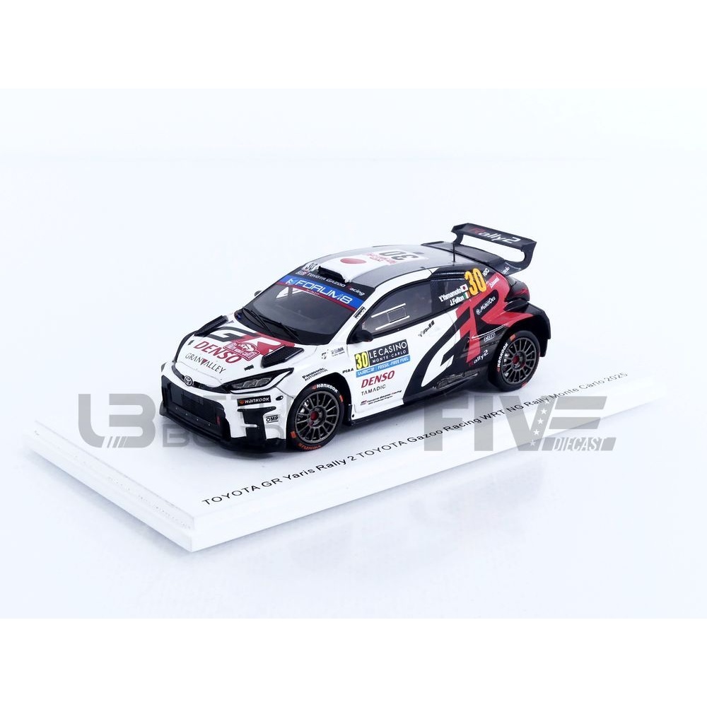 S6900 – SPARK 1/43 - TOYOTA GR Yaris Rally2 - Monte-Carlo Rally