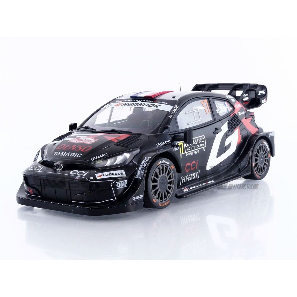 18RMC229A – IXO 1/18 - TOYOTA GR Yaris Rally1 WRC - Winner Monte