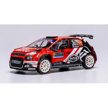IXO 1/43 - CITROEN C3 Rally2 - Rallye Monte-Carlo 2025