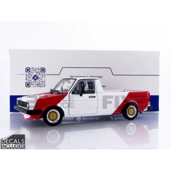 SOLIDO 1/18 - VOLKSWAGEN Caddy MKI Racing Tribute - 1982
