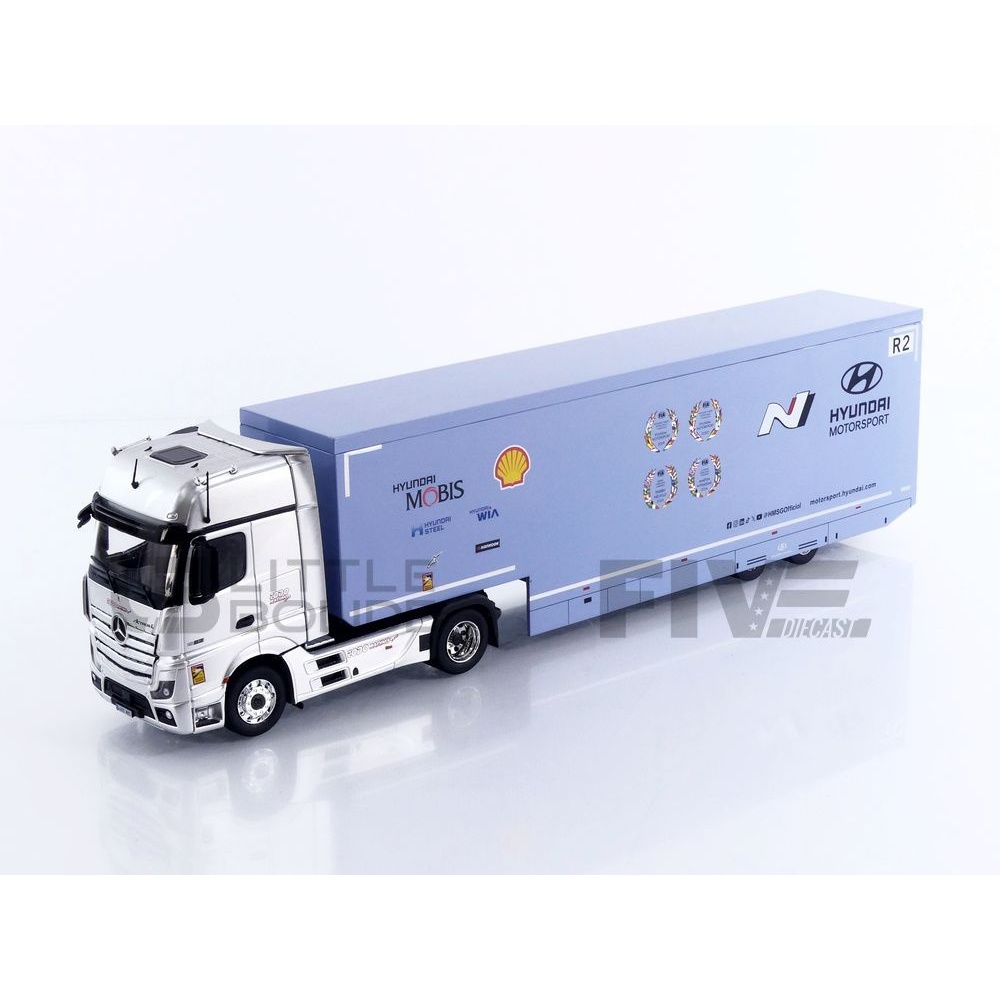 TTR036 – IXO 1/43 - MERCEDES-BENZ Actros (MP4) Hyundai Motorsport