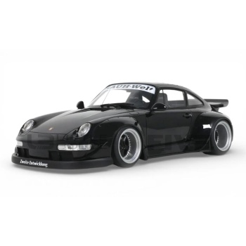 GT SPIRIT 1/18 - PORSCHE 911 (993) RWB Black Aut - 2012