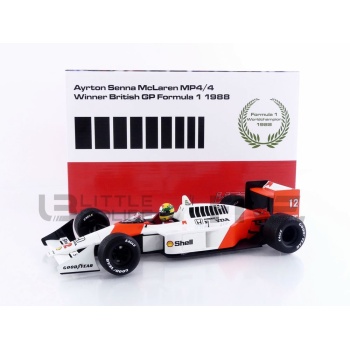 WERK 83 1/18 - MCLAREN MP4/4 - Winner British World Champion GP 1988 (A. Senna)