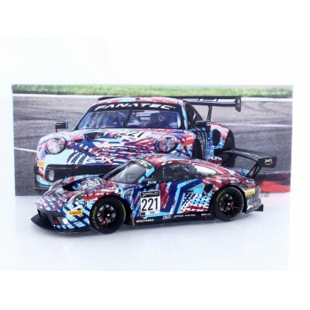 IXO 1/18 - PORSCHE 911 GT3 R - Test Days 24h Spa 2022