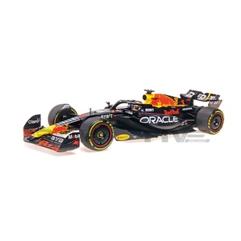 MINICHAMPS 1/12 - RED BULL RB19 - Winner Qatar GP World Champion 2023 (M. Verstappen)