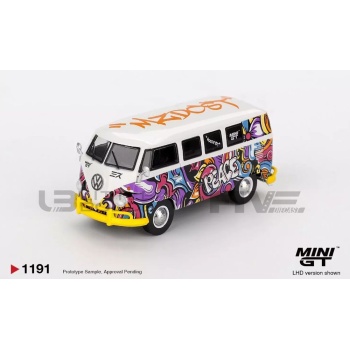 MINI GT 1/64 - VOLKSWAGEN T1 Microbus Mizu Design - 1967