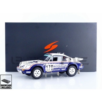 SPARK 1/18 - PORSCHE 911 Carrera 3.2 4x4 - Winner Paris-Dakar 1984