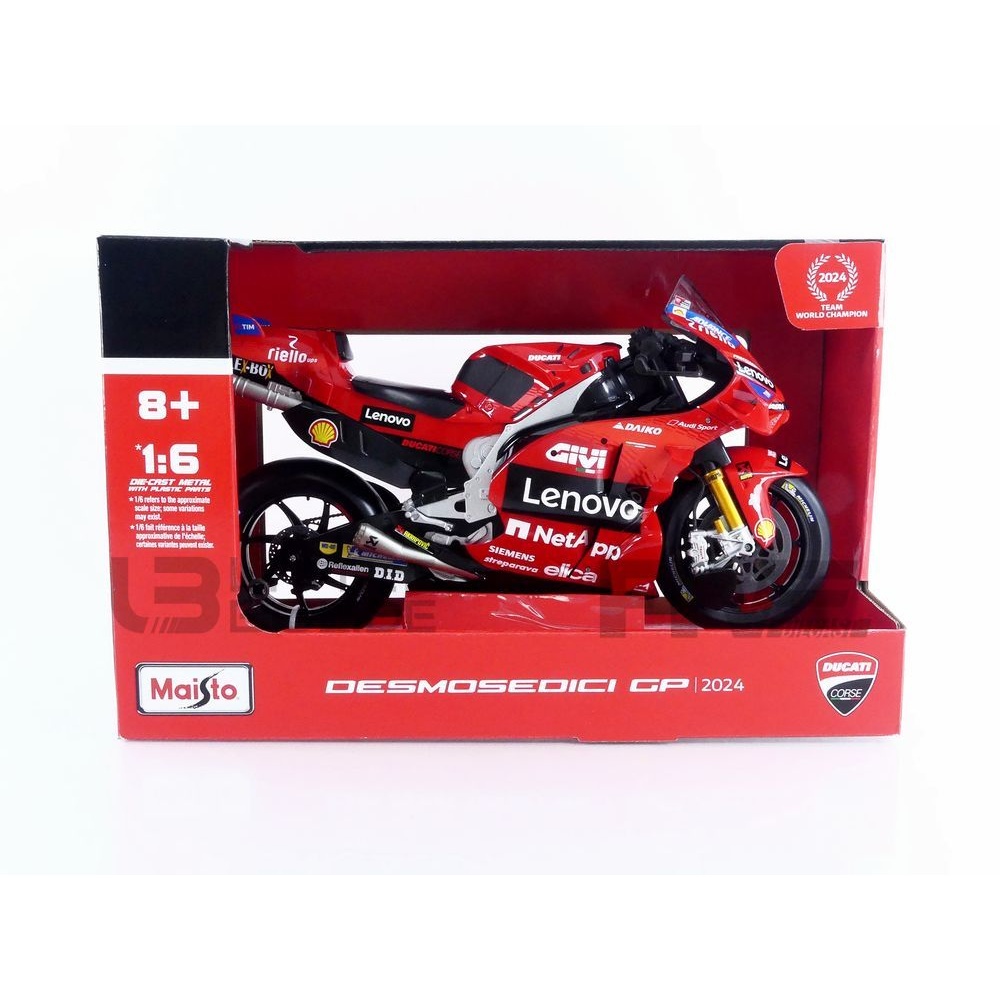 32245B-1 – MAISTO 1/6 - DUCATI Desmosedici - Moto GP 2024 - Little