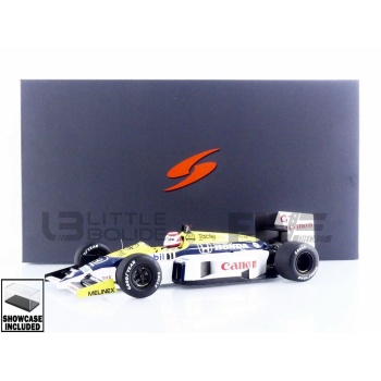 SPARK 1/18 - WILLIAMS FW11 - Winner Brazil GP 1986 (N. Piquet)
