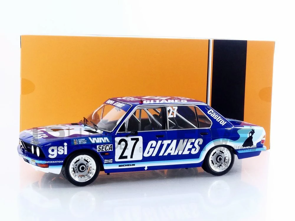 18RMC183B – IXO 1/18 - BMW 528i (E28) - 24h Spa 1982 - Little Bolide
