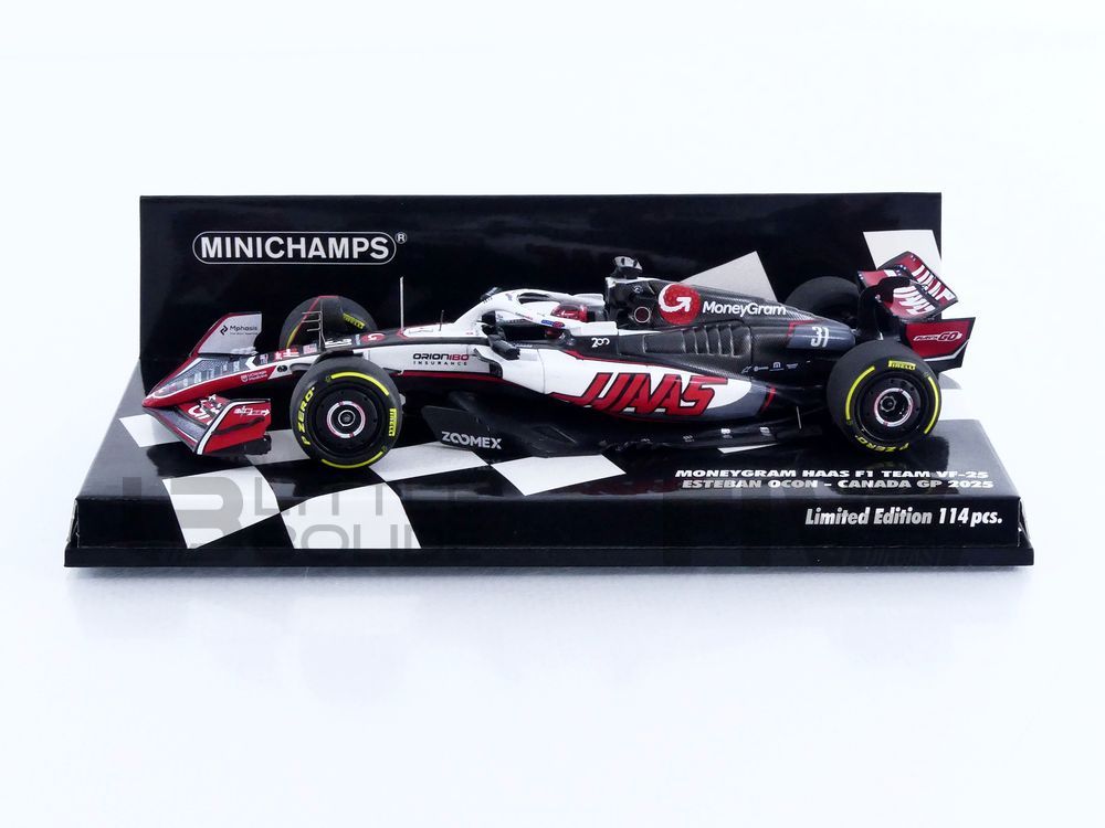 417251031 - MINICHAMPS 1/43 - HAAS F1 TEAM VF-25 - Canadian GP