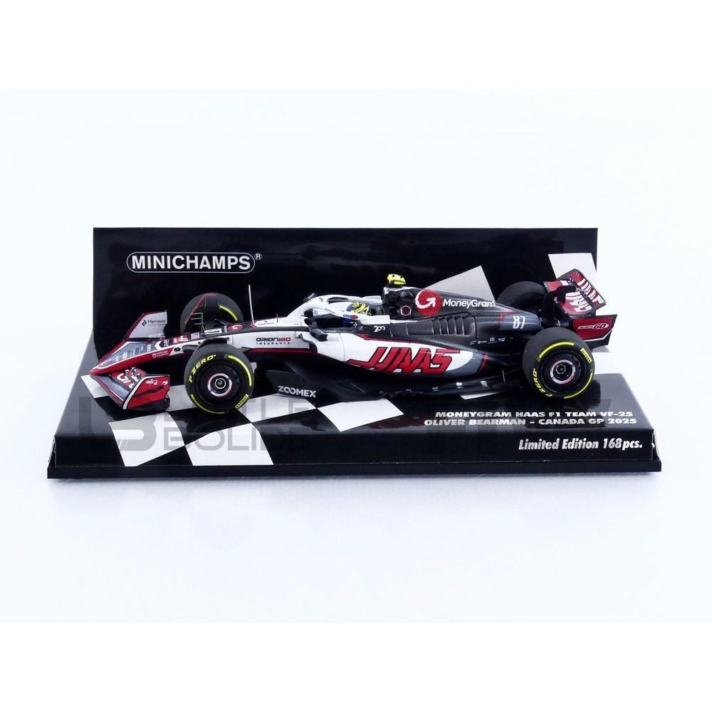 417251087 – MINICHAMPS 1/43 - HAAS F1 TEAM VF-25 - Canadian GP