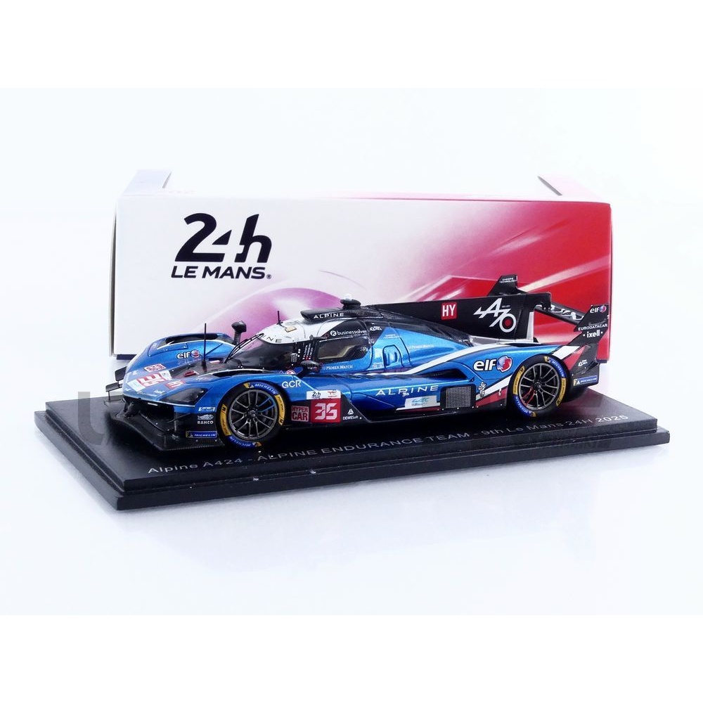S9264 – SPARK 1/43 - ALPINE A424 - 24h Le Mans 2025 - Little Bolide