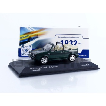 SOLIDO 1/43 - VOLKSWAGEN Golf MKI Convertible Classic Line - 1992
