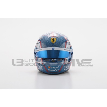 LOOKSMART 1/5 - CASQUE Charles Leclerc - Singapore GP 2025