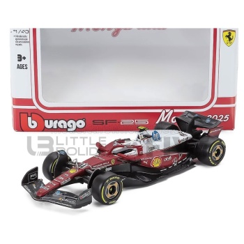 BBURAGO 1/43 - FERRARI SF-25 - Italian GP 2025 (L. Hamilton)