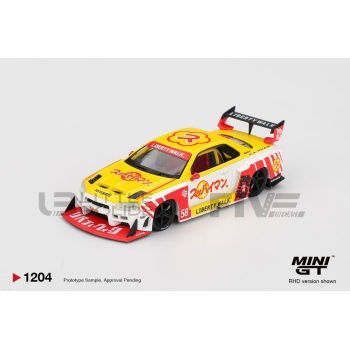 MINI GT 1/64 - NISSAN Skyline GT-R (R34) LB-Super Silhouette - 2025