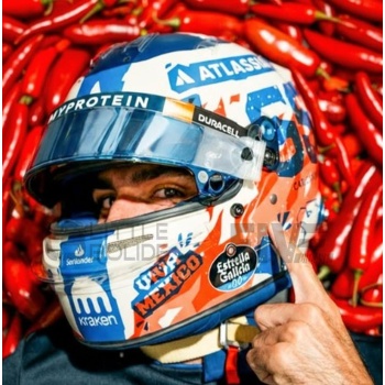 SPARK 1/5 - CASQUE Carlos Sainz - Mexican GP 2025