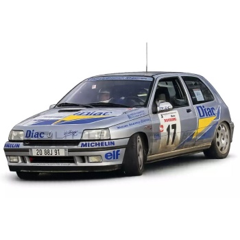 NOREV 1/18 - RENAULT Clio Williams - Tour de Corse 1993