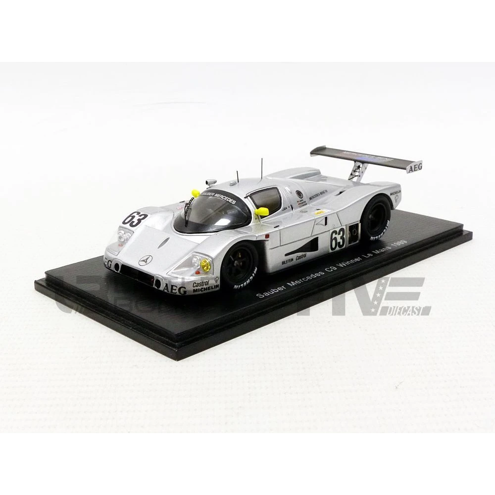 43LM89 – SPARK 1/43 - SAUBER-MERCEDES C9 - Winner 24h Le Mans 1989