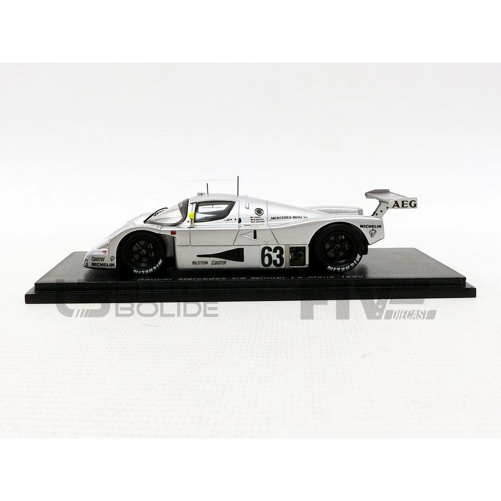 43LM89 – SPARK 1/43 - SAUBER-MERCEDES C9 - Winner 24h Le Mans 1989