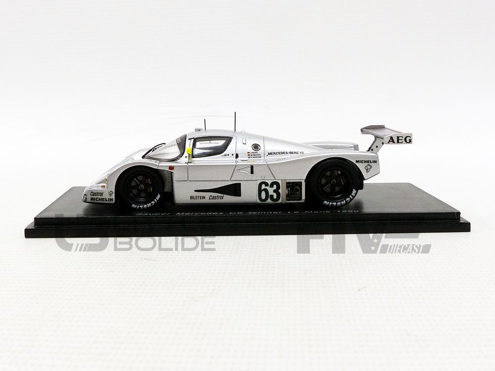 43LM89 – SPARK 1/43 - SAUBER-MERCEDES C9 - Winner 24h Le Mans 1989