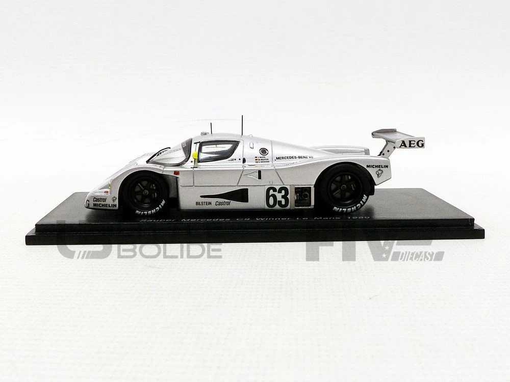 43LM89 – SPARK 1/43 - SAUBER-MERCEDES C9 - Winner 24h Le Mans 1989